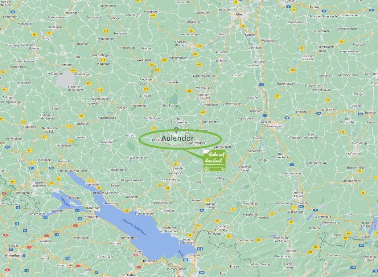 Ruhe Auf Dem Land 2 - Anni Apartman Aulendorf Kültér fotó